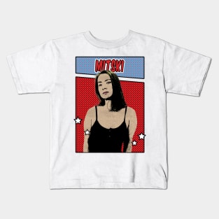 Mitski Comic Style Kids T-Shirt